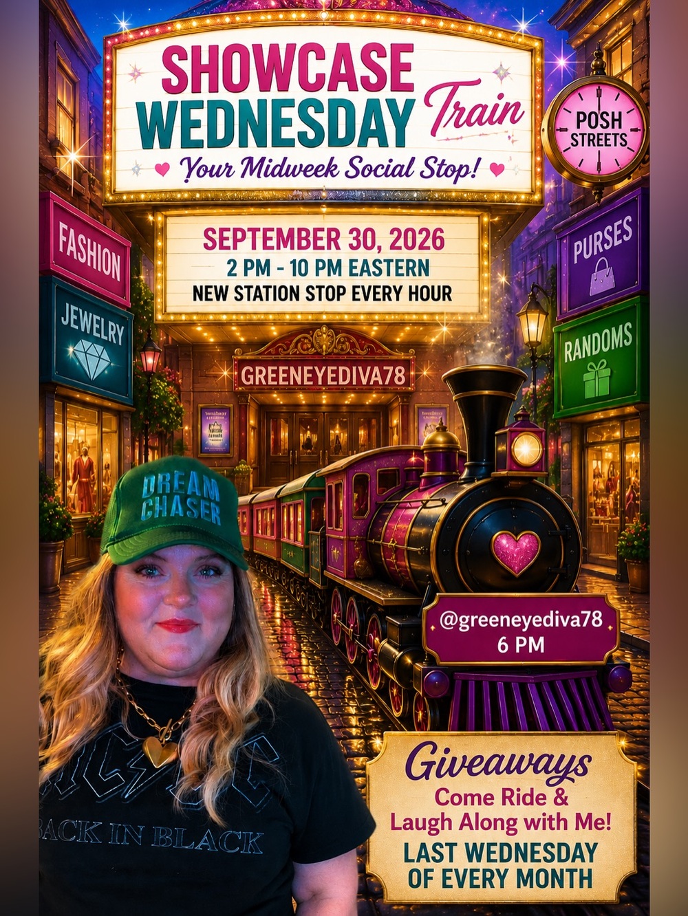 30th of September SHOWCASE WEDNESDAY Train Come JOIN US!! GIVEAWAYS & Great Item - Picture 5 of 11
